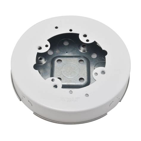 pancake electrical box outdoor|shallow round electrical box.